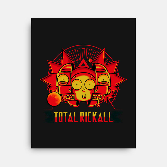 Total Rickall-None-Stretched-Canvas-demonigote
