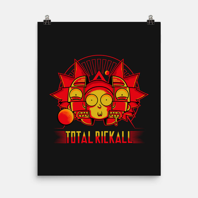 Total Rickall-None-Matte-Poster-demonigote