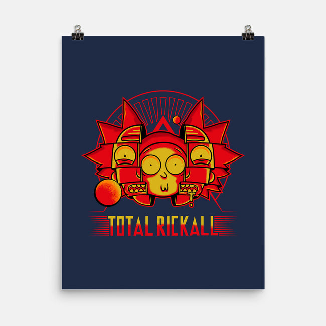 Total Rickall-None-Matte-Poster-demonigote