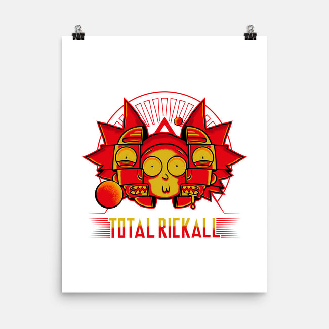 Total Rickall-None-Matte-Poster-demonigote