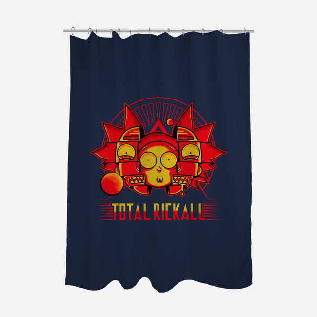 Total Rickall-None-Polyester-Shower Curtain-demonigote