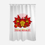 Total Rickall-None-Polyester-Shower Curtain-demonigote