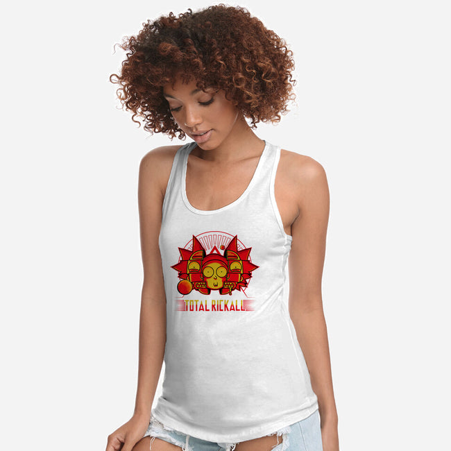 Total Rickall-Womens-Racerback-Tank-demonigote