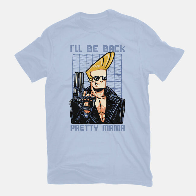 I’ll Be Back Pretty Mama-Unisex-Basic-Tee-glitchygorilla