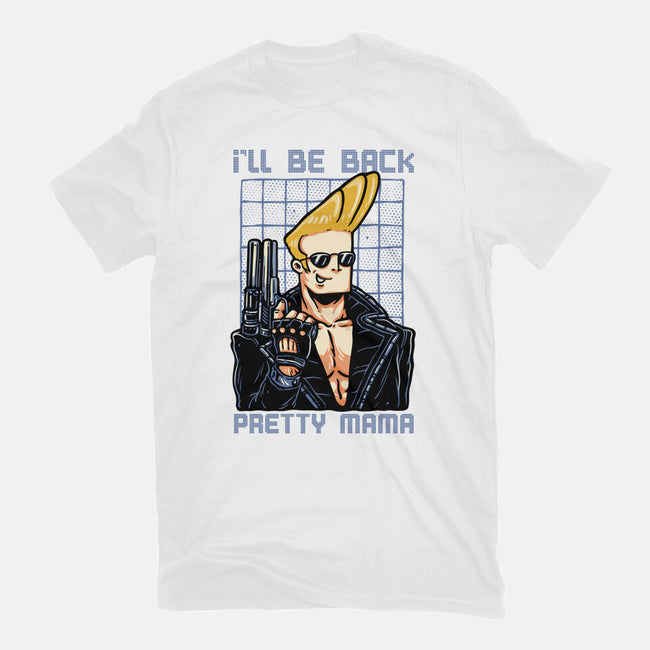 I’ll Be Back Pretty Mama-Unisex-Basic-Tee-glitchygorilla