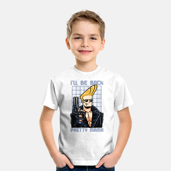 I’ll Be Back Pretty Mama-Youth-Basic-Tee-glitchygorilla