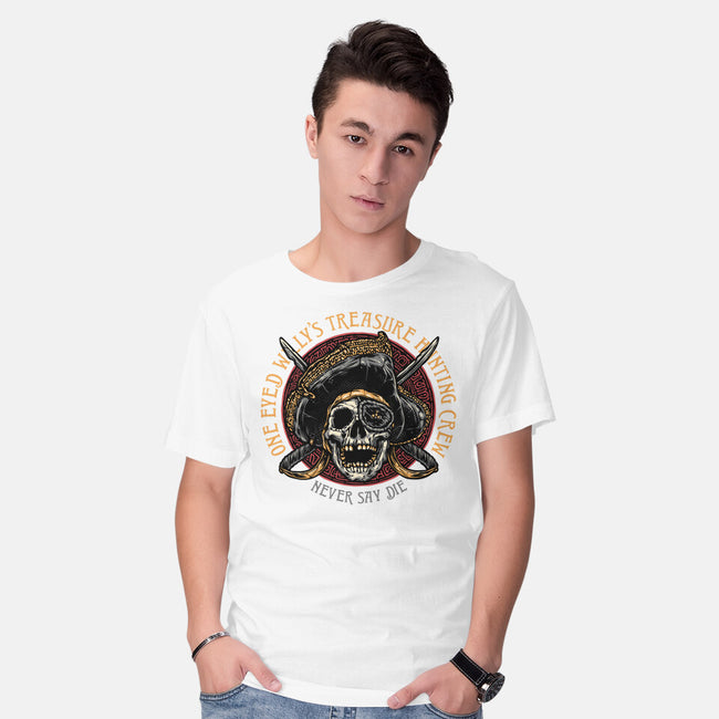 Treasure Hunting Crew-Mens-Basic-Tee-glitchygorilla