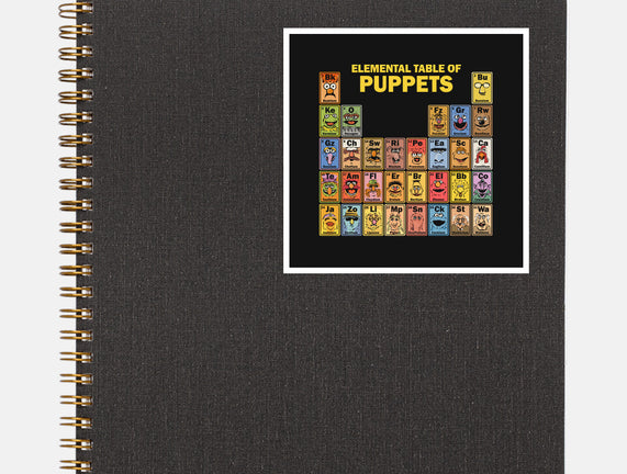 Elemental Table Of Puppets