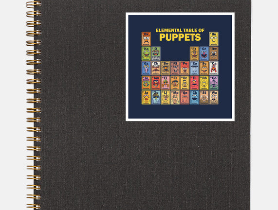 Elemental Table Of Puppets