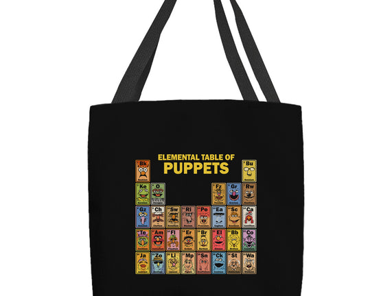 Elemental Table Of Puppets