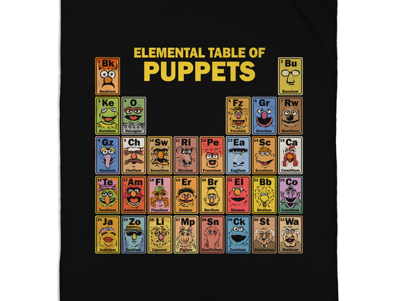 Elemental Table Of Puppets