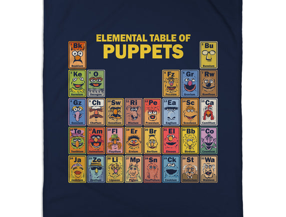 Elemental Table Of Puppets