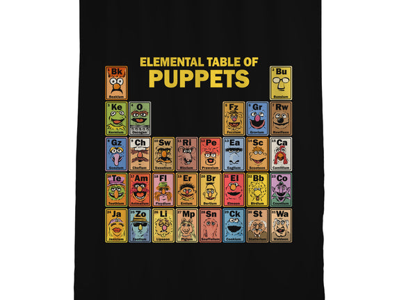 Elemental Table Of Puppets