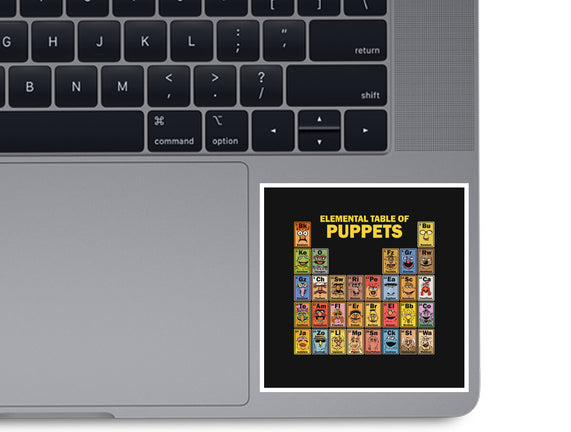 Elemental Table Of Puppets