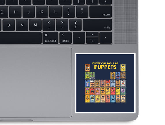 Elemental Table Of Puppets