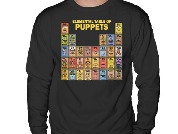 Elemental Table Of Puppets