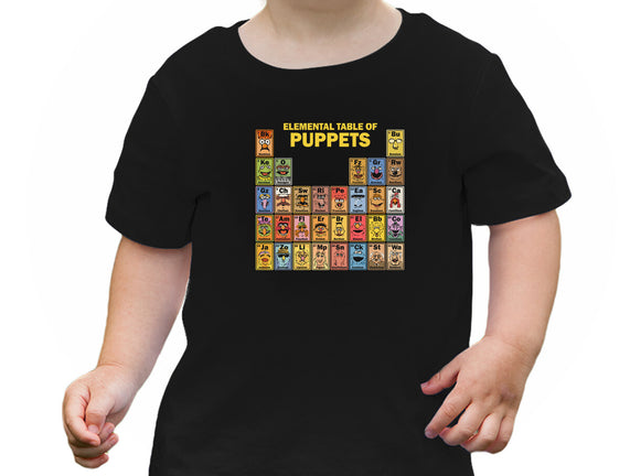 Elemental Table Of Puppets