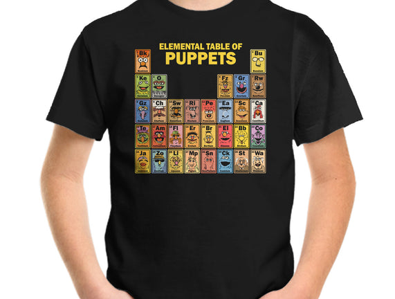 Elemental Table Of Puppets