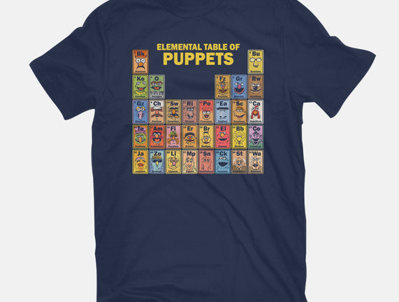 Elemental Table Of Puppets