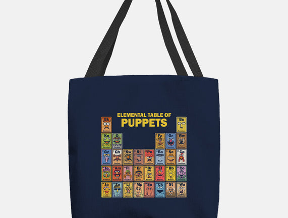 Elemental Table Of Puppets