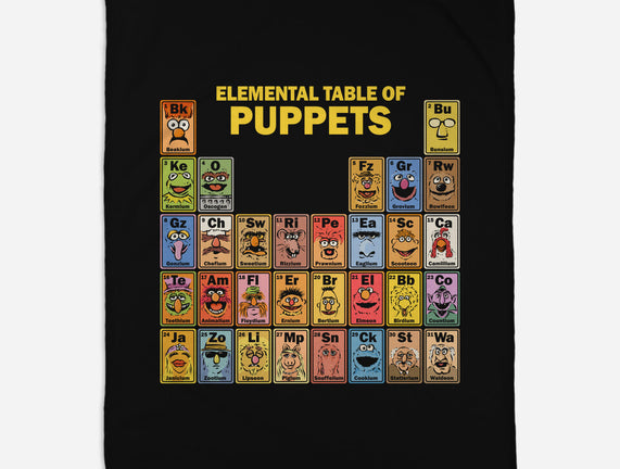 Elemental Table Of Puppets