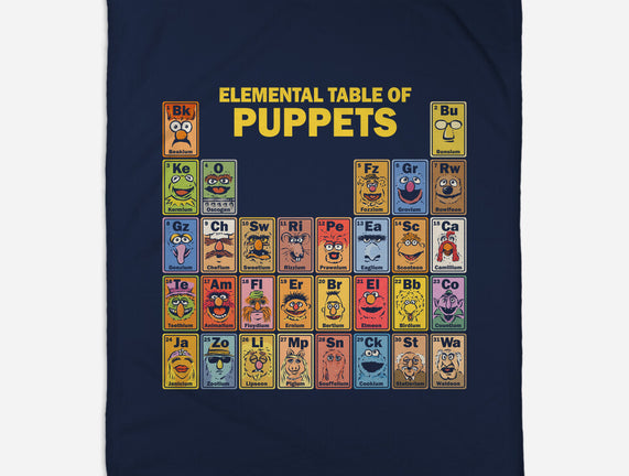 Elemental Table Of Puppets