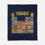 Elemental Table Of Puppets-None-Fleece-Blanket-kg07