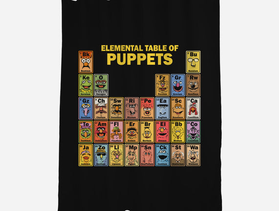 Elemental Table Of Puppets