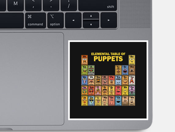 Elemental Table Of Puppets
