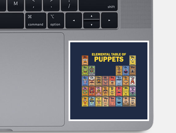 Elemental Table Of Puppets