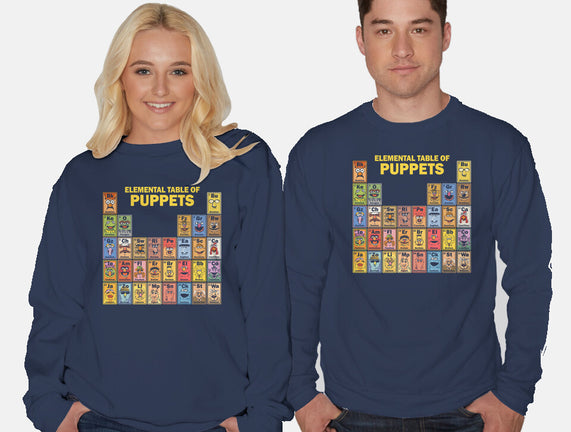 Elemental Table Of Puppets