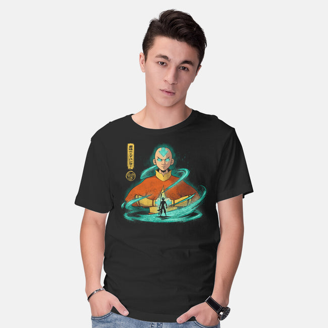 Rise Of The Avatar-Mens-Basic-Tee-grevalra