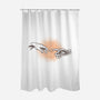 First Contact-None-Polyester-Shower Curtain-glitchygorilla
