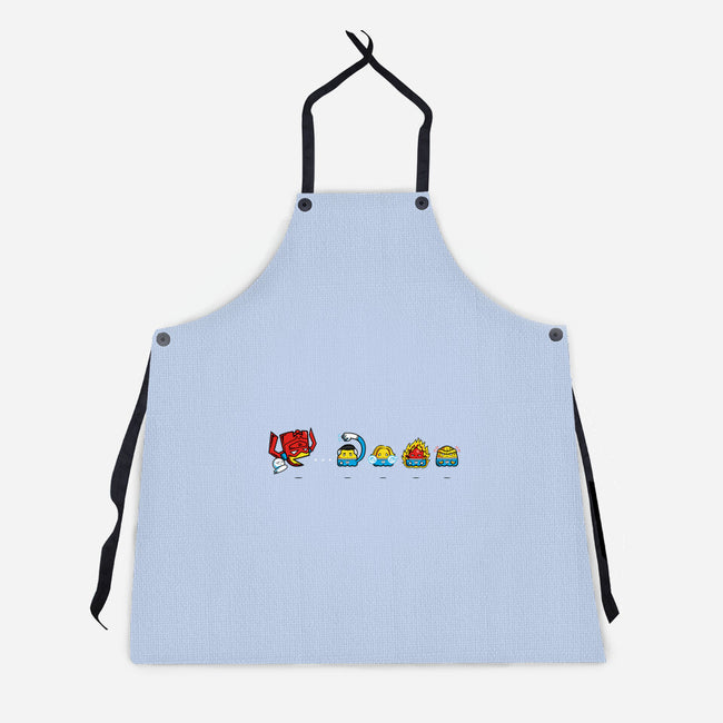 Pac-Tastic Four-Unisex-Kitchen-Apron-krisren28