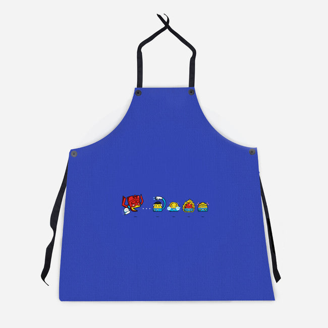 Pac-Tastic Four-Unisex-Kitchen-Apron-krisren28