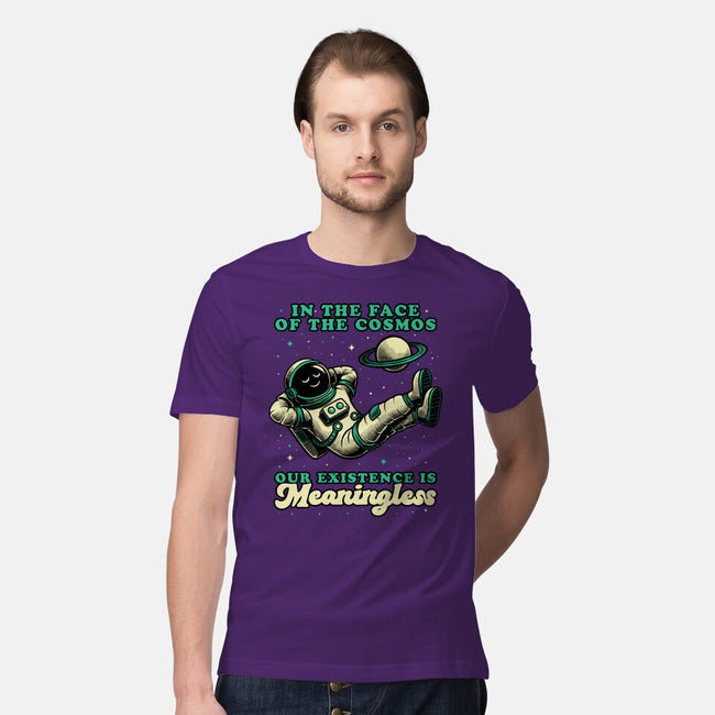 Existential Crisis Astronaut-Mens-Premium-Tee-Studio Mootant