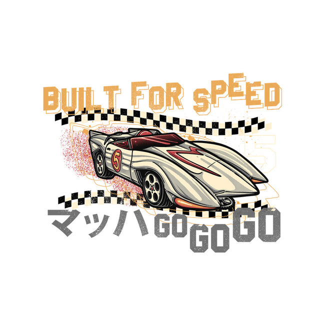Built For Speed-None-Polyester-Shower Curtain-glitchygorilla