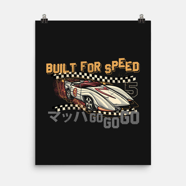Built For Speed-None-Matte-Poster-glitchygorilla