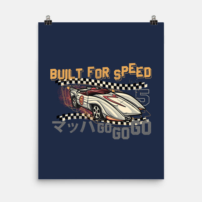 Built For Speed-None-Matte-Poster-glitchygorilla