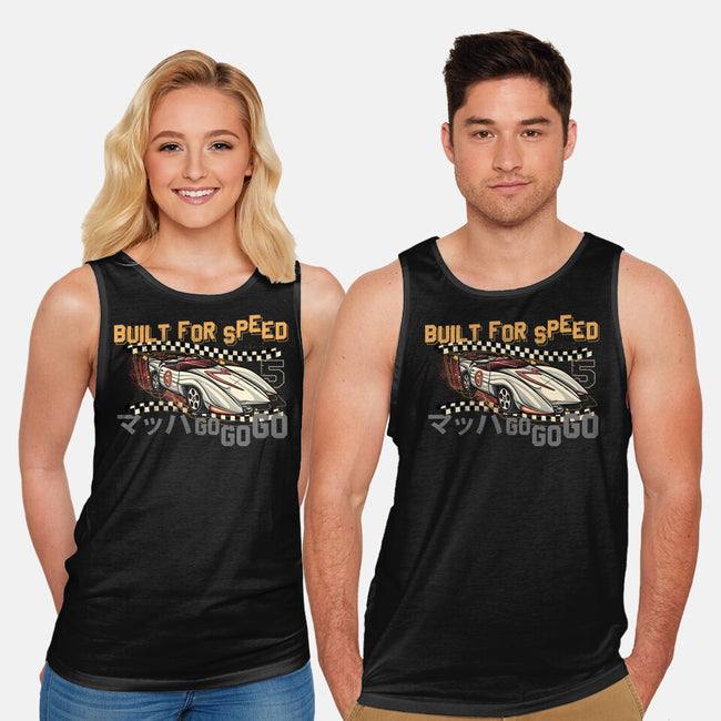 Built For Speed-Unisex-Basic-Tank-glitchygorilla