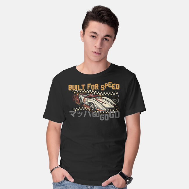 Built For Speed-Mens-Basic-Tee-glitchygorilla