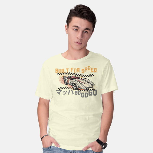 Built For Speed-Mens-Basic-Tee-glitchygorilla