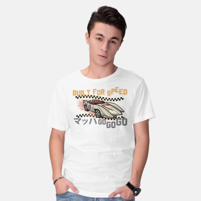 Built For Speed-Mens-Basic-Tee-glitchygorilla
