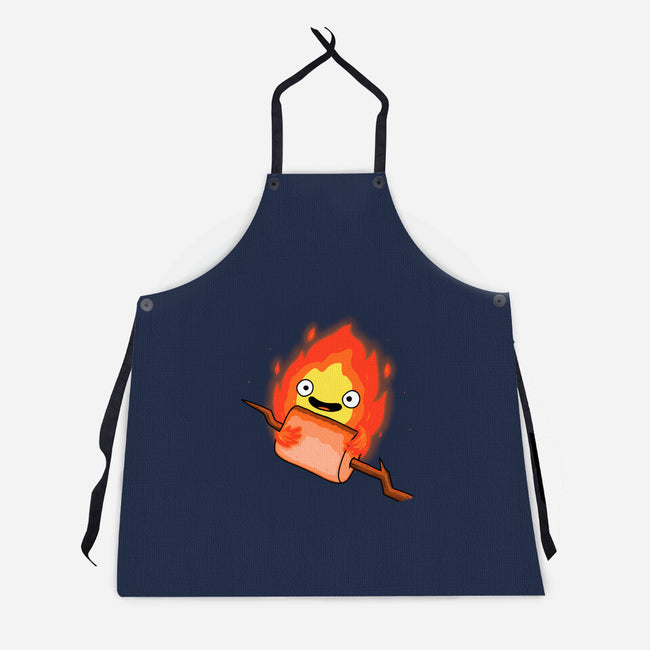 Camp Demon-Unisex-Kitchen-Apron-Raffiti