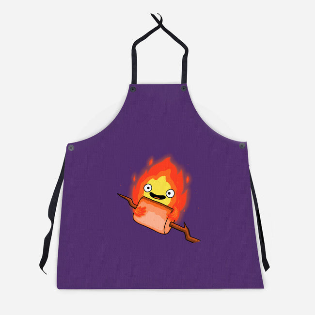 Camp Demon-Unisex-Kitchen-Apron-Raffiti