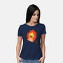 Camp Demon-Womens-Basic-Tee-Raffiti