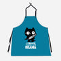 Violence Over Drama-Unisex-Kitchen-Apron-turborat14