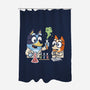 Chemical Reaction-None-Polyester-Shower Curtain-Xentee