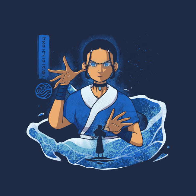 The Master Waterbender-Unisex-Basic-Tee-grevalra