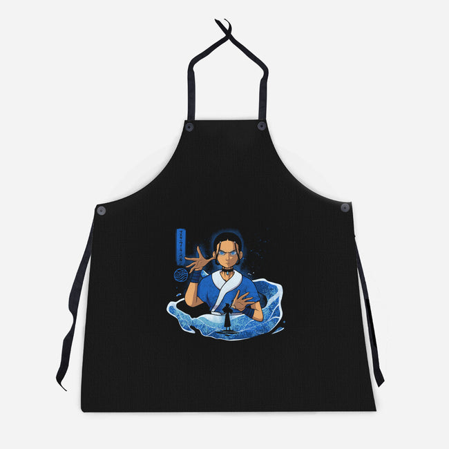 The Master Waterbender-Unisex-Kitchen-Apron-grevalra